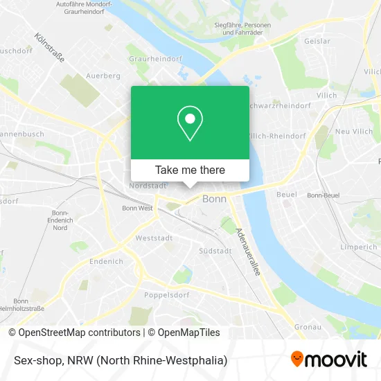 Sex-shop map