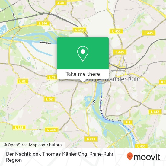 Der Nachtkiosk Thomas Kähler Ohg map