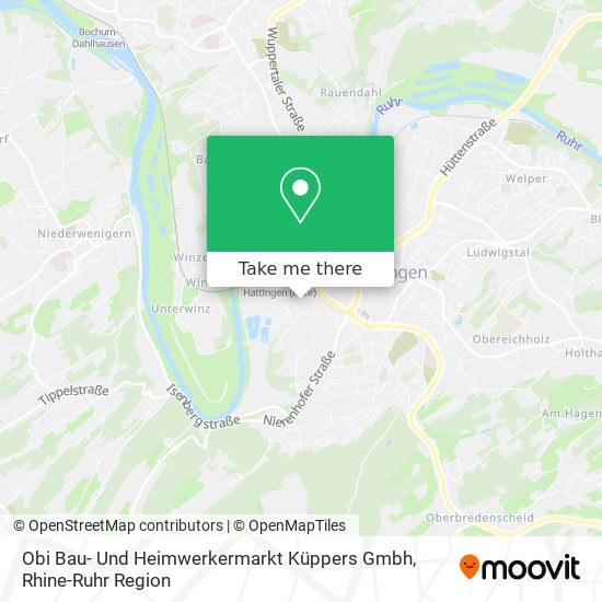 Obi Bau- Und Heimwerkermarkt Küppers Gmbh map