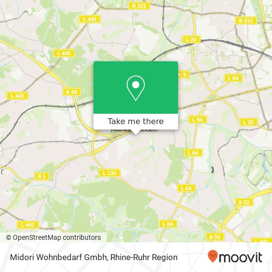 Midori Wohnbedarf Gmbh map