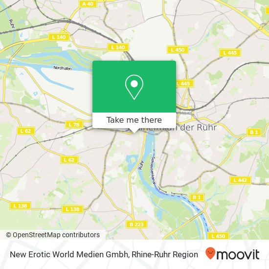 New Erotic World Medien Gmbh map