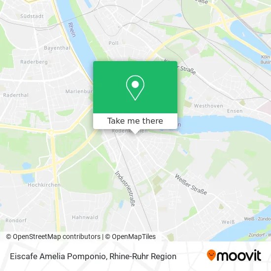 Карта Eiscafe Amelia Pomponio