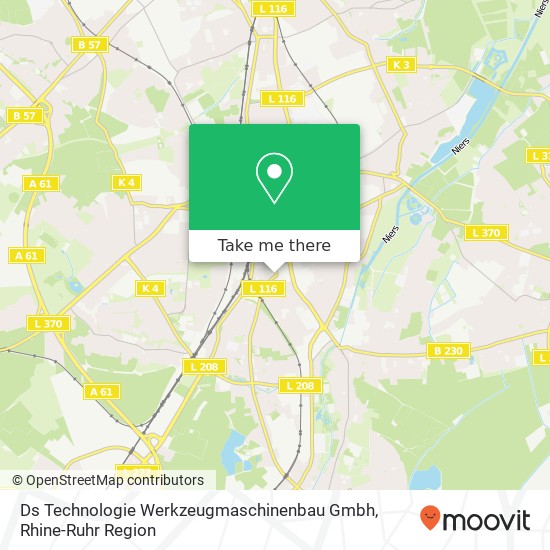 Ds Technologie Werkzeugmaschinenbau Gmbh map