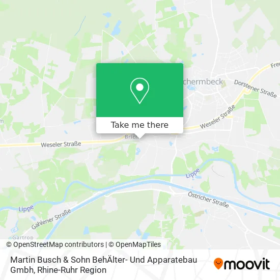 Карта Martin Busch & Sohn BehÄlter- Und Apparatebau Gmbh