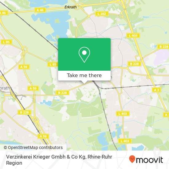 Verzinkerei Krieger Gmbh & Co Kg map