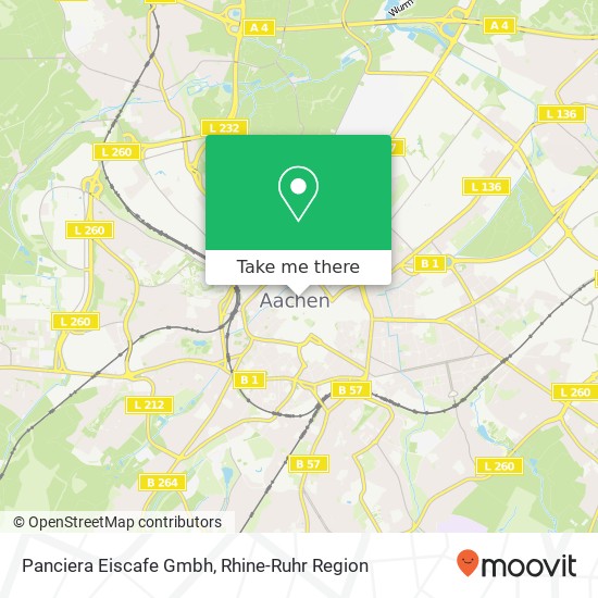 Panciera Eiscafe Gmbh map