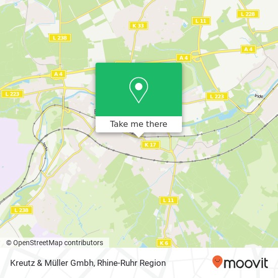 Kreutz & Müller Gmbh map