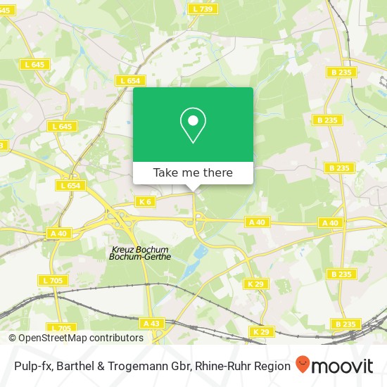 Pulp-fx, Barthel & Trogemann Gbr map