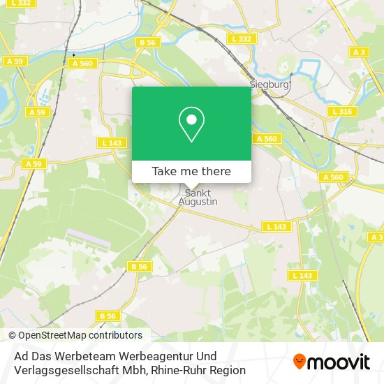 Ad Das Werbeteam Werbeagentur Und Verlagsgesellschaft Mbh map