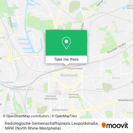 Карта Radiologische Gemeinschaftspraxis Leopoldstraße