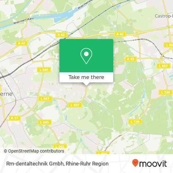 Rm-dentaltechnik Gmbh map