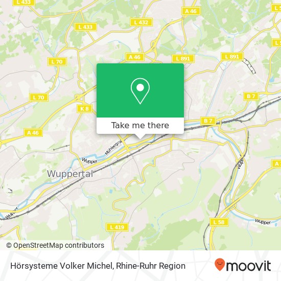 Карта Hörsysteme Volker Michel