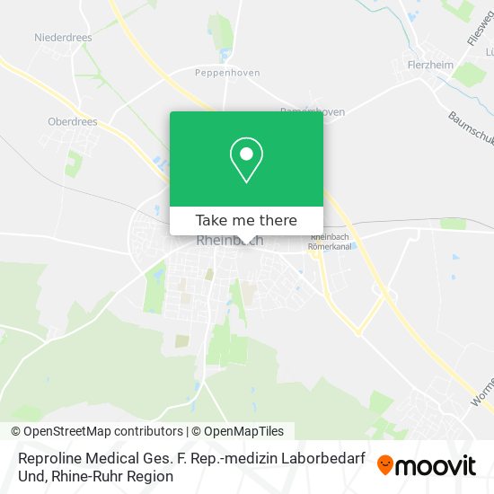 Reproline Medical Ges. F. Rep.-medizin Laborbedarf Und map