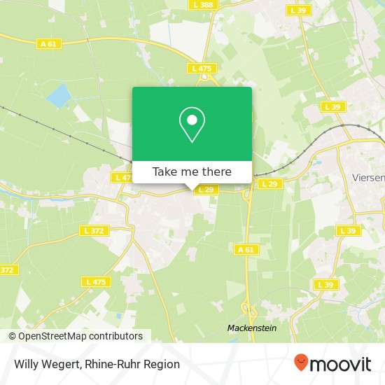 Willy Wegert map