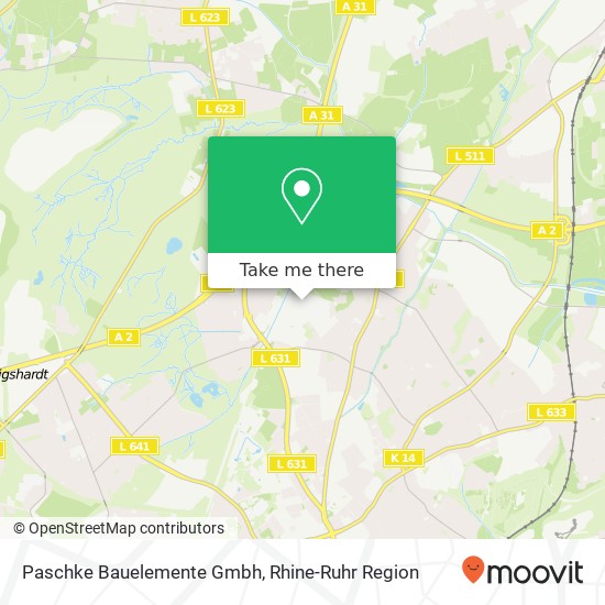 Paschke Bauelemente Gmbh map