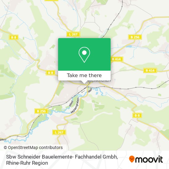 Sbw Schneider Bauelemente- Fachhandel Gmbh map