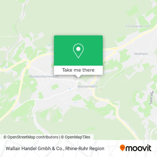 Wallair Handel Gmbh & Co. map
