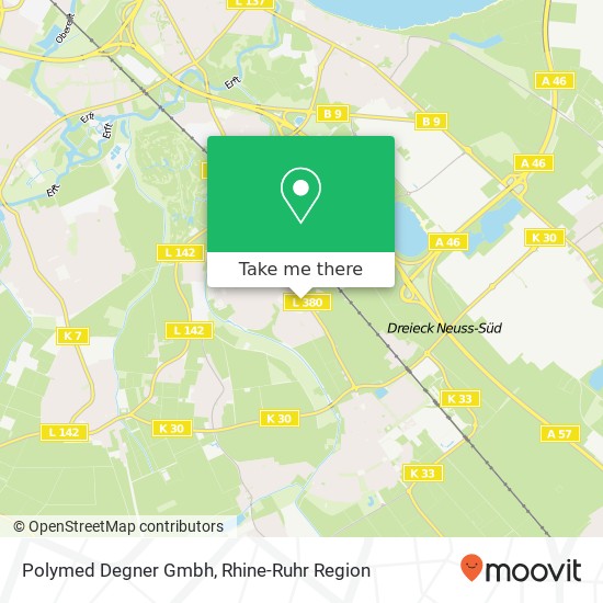 Polymed Degner Gmbh map