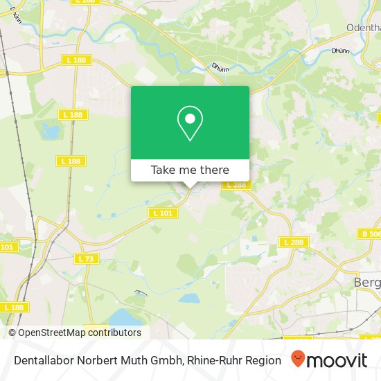 Dentallabor Norbert Muth Gmbh map