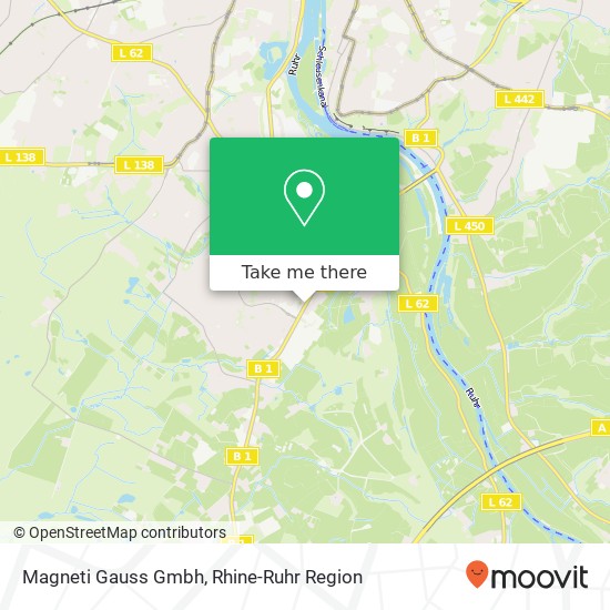 Magneti Gauss Gmbh map