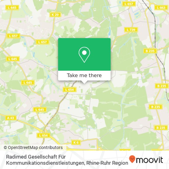 Radimed Gesellschaft Für Kommunikationsdienstleistungen map