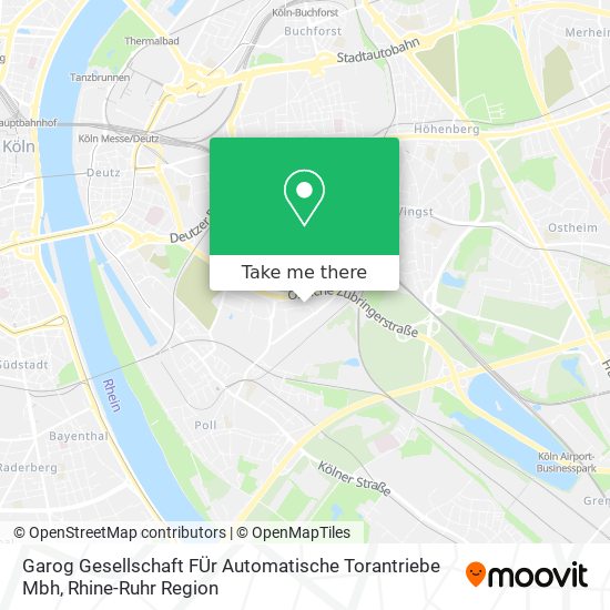 Garog Gesellschaft FÜr Automatische Torantriebe Mbh map