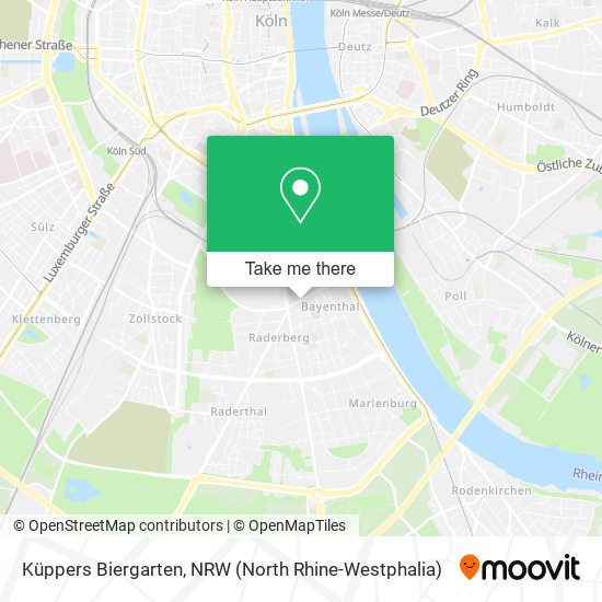 Küppers Biergarten map