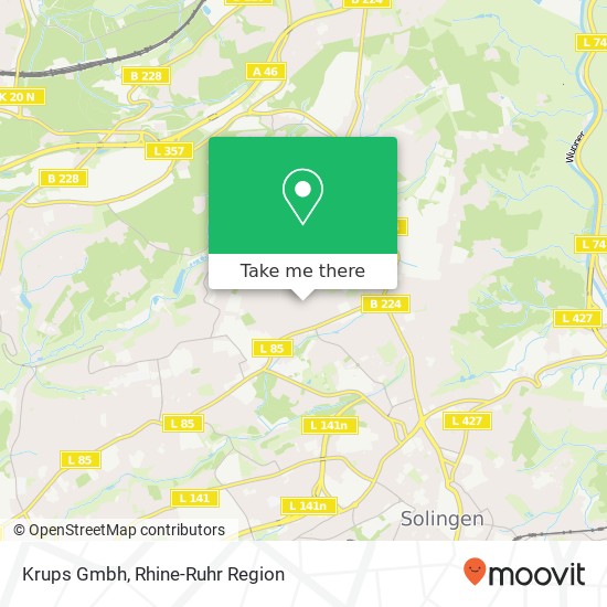 Krups Gmbh map