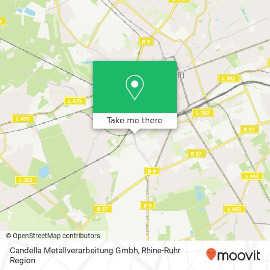 Candella Metallverarbeitung Gmbh map