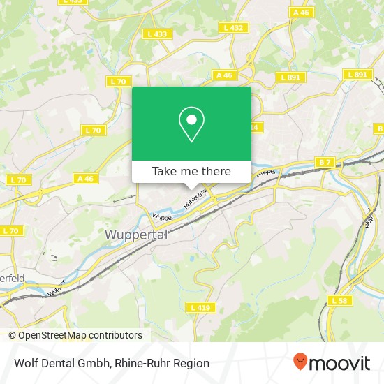 Wolf Dental Gmbh map