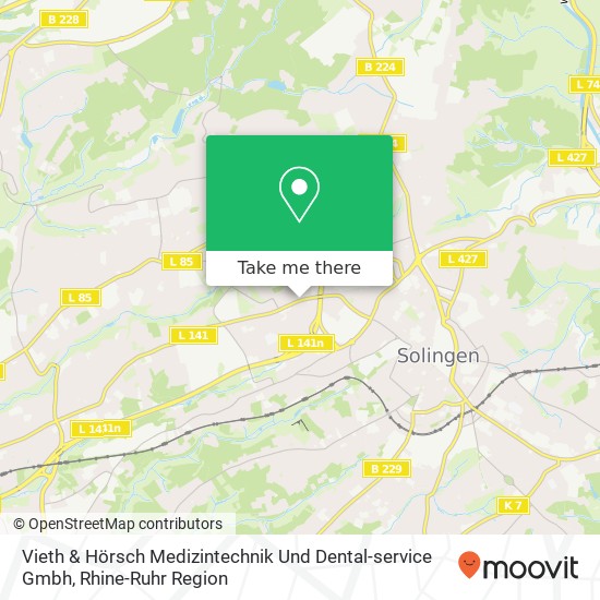 Vieth & Hörsch Medizintechnik Und Dental-service Gmbh map