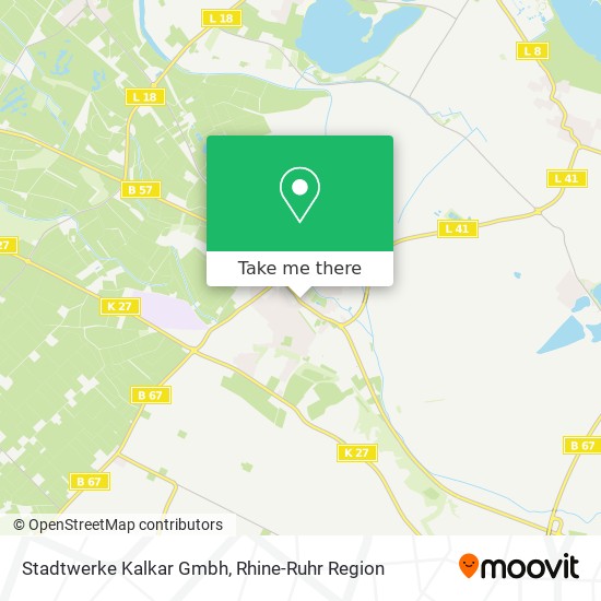 Stadtwerke Kalkar Gmbh map
