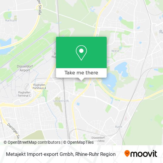 Metajekt Import-export Gmbh map