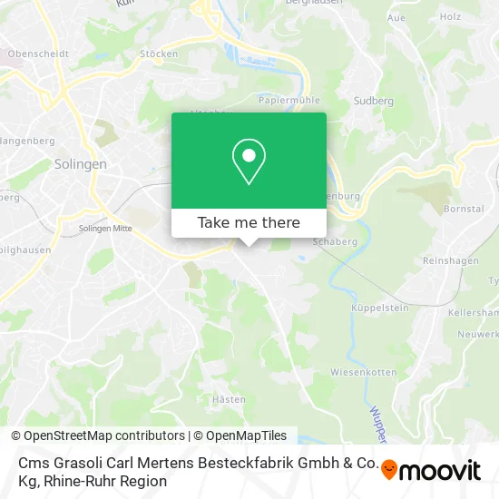 Cms Grasoli Carl Mertens Besteckfabrik Gmbh & Co. Kg map