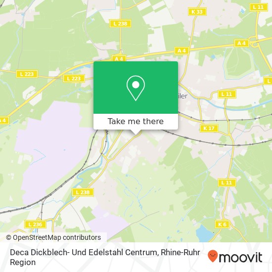 Deca Dickblech- Und Edelstahl Centrum map