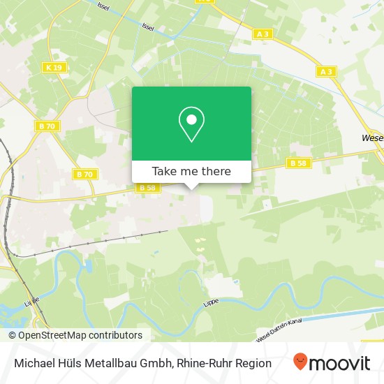 Michael Hüls Metallbau Gmbh map