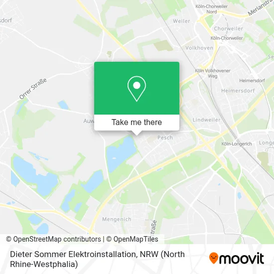 Dieter Sommer Elektroinstallation map