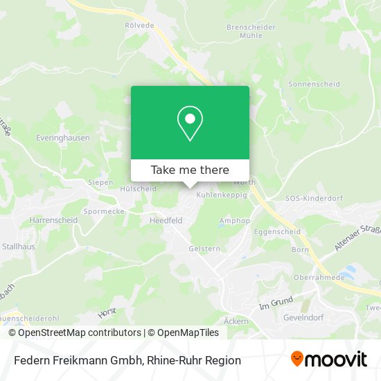 Federn Freikmann Gmbh map