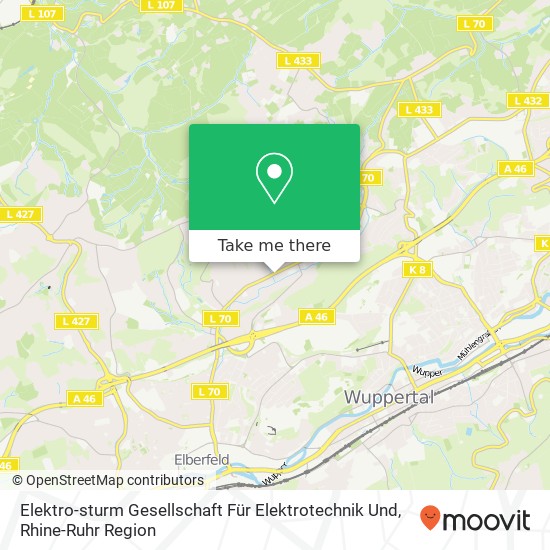 Elektro-sturm Gesellschaft Für Elektrotechnik Und map