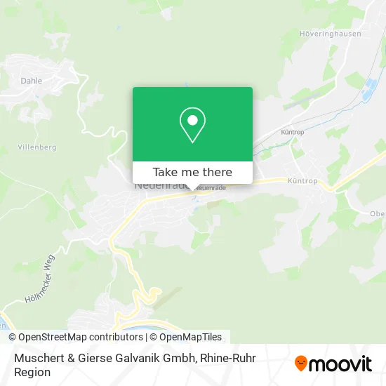 Muschert & Gierse Galvanik Gmbh map