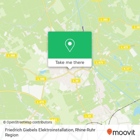 Friedrich Giebels Elektroinstallation map