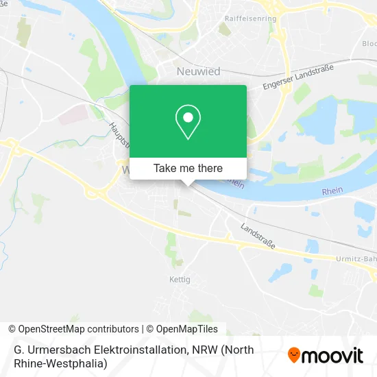 Карта G. Urmersbach Elektroinstallation