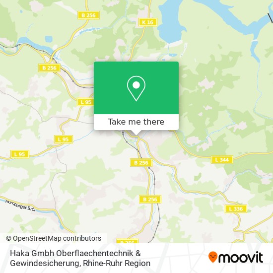 Haka Gmbh Oberflaechentechnik & Gewindesicherung map