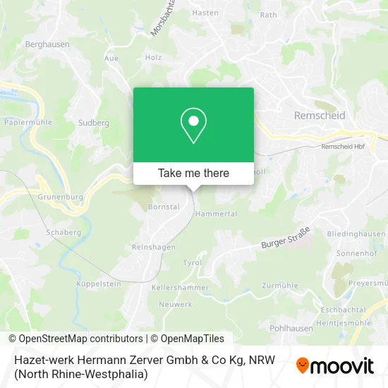 Hazet-werk Hermann Zerver Gmbh & Co Kg map