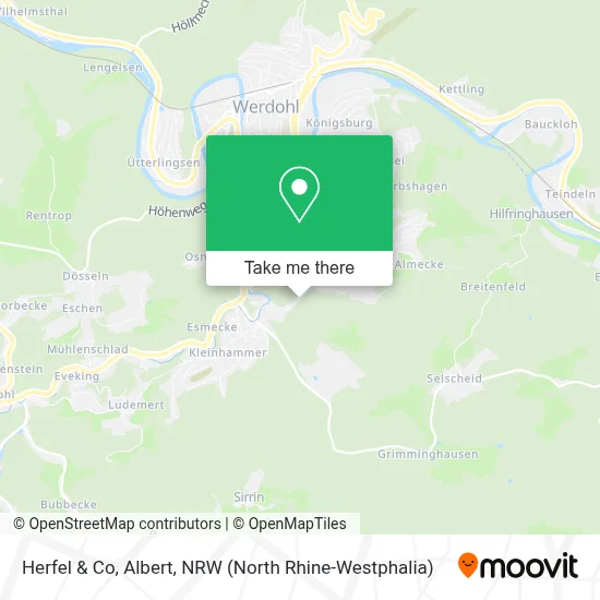 Herfel & Co, Albert map