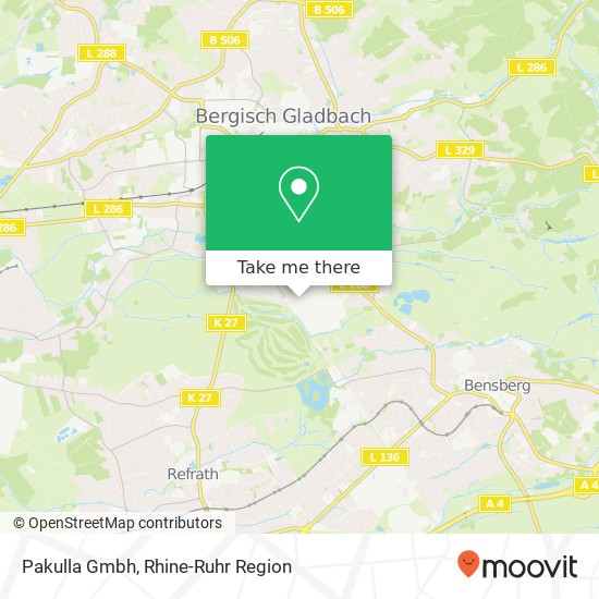 Pakulla Gmbh map