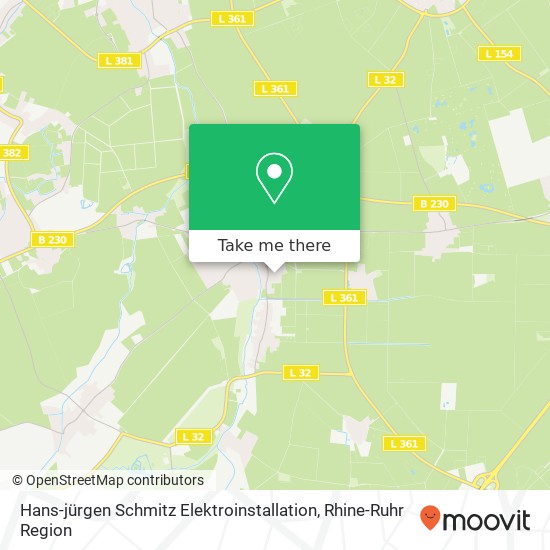 Hans-jürgen Schmitz Elektroinstallation map