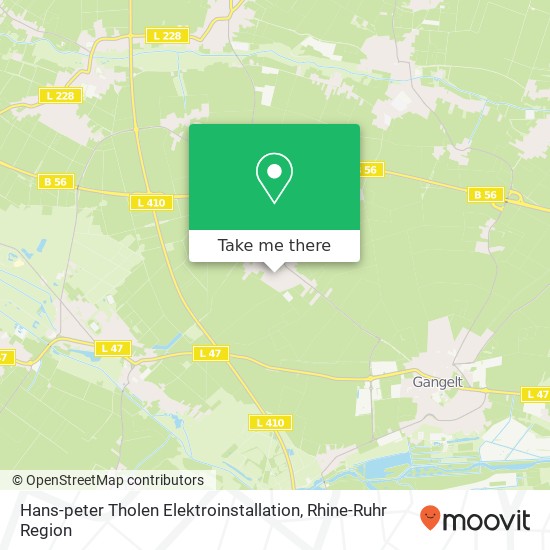 Hans-peter Tholen Elektroinstallation map