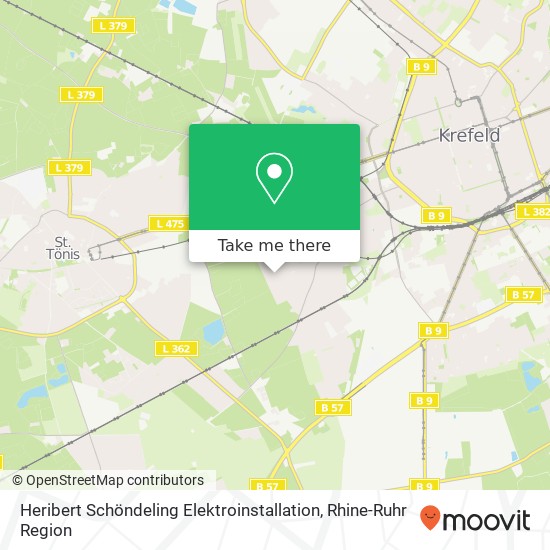 Heribert Schöndeling Elektroinstallation map