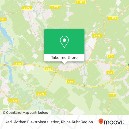 Karl Klothen Elektroinstallation map